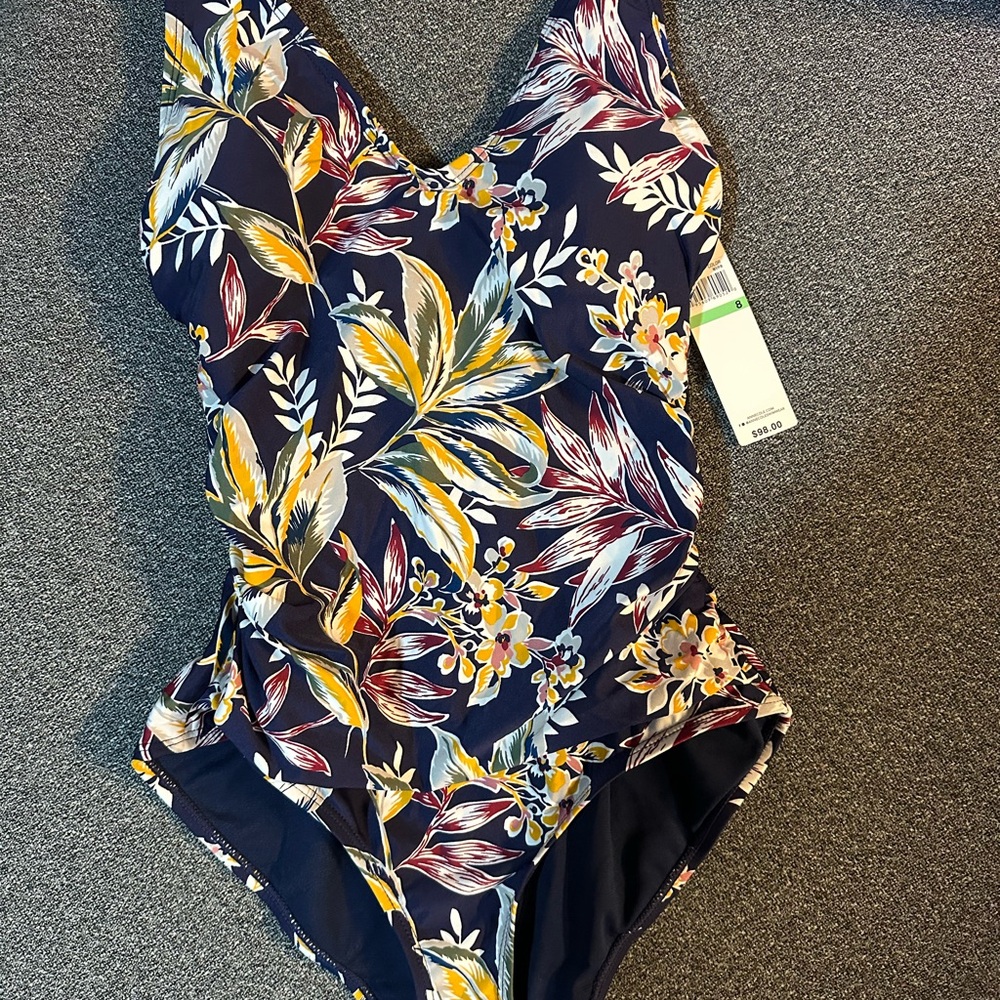 Anne Cole One-Piece Swimsuit NWT size 8